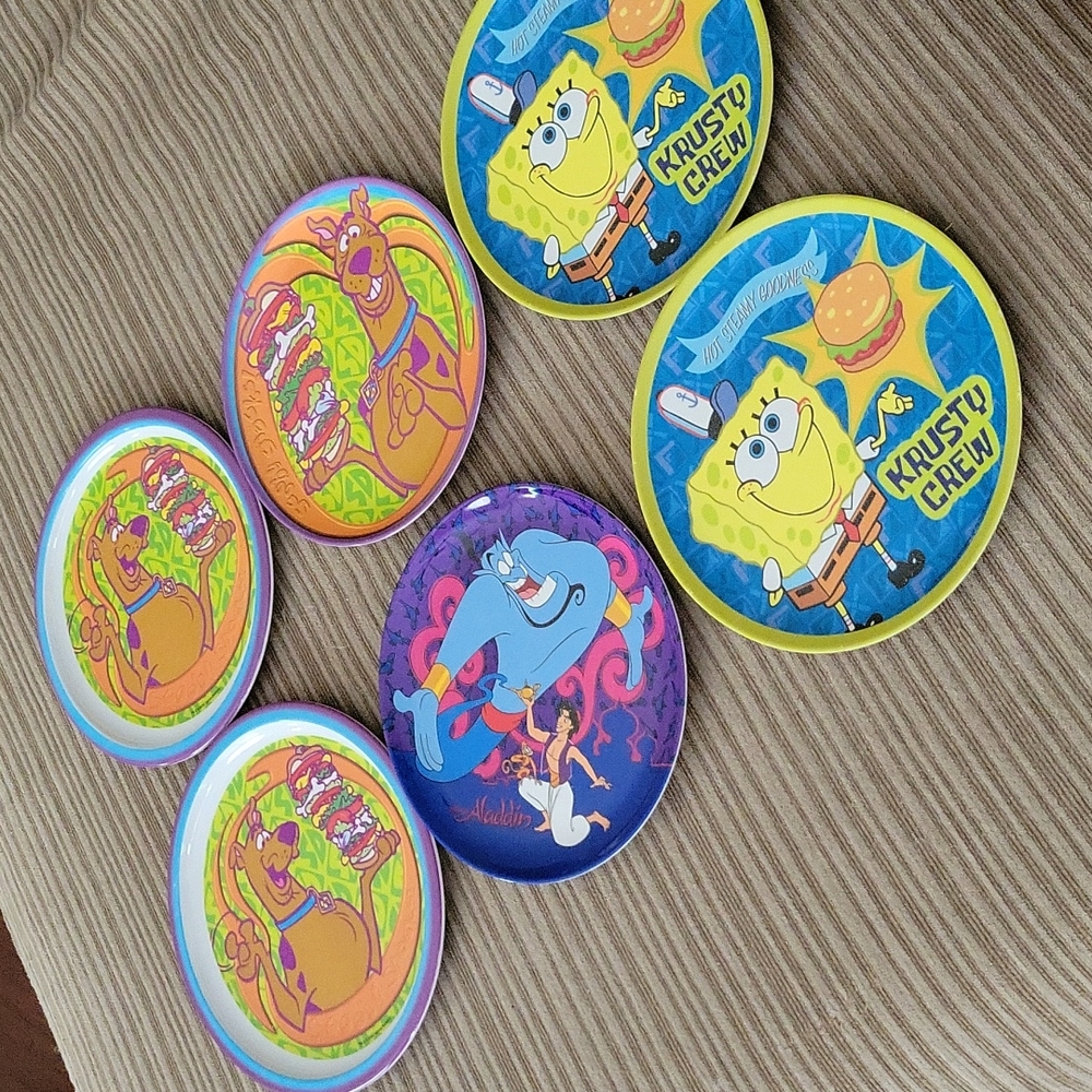 CARTOON KID'S PLATES